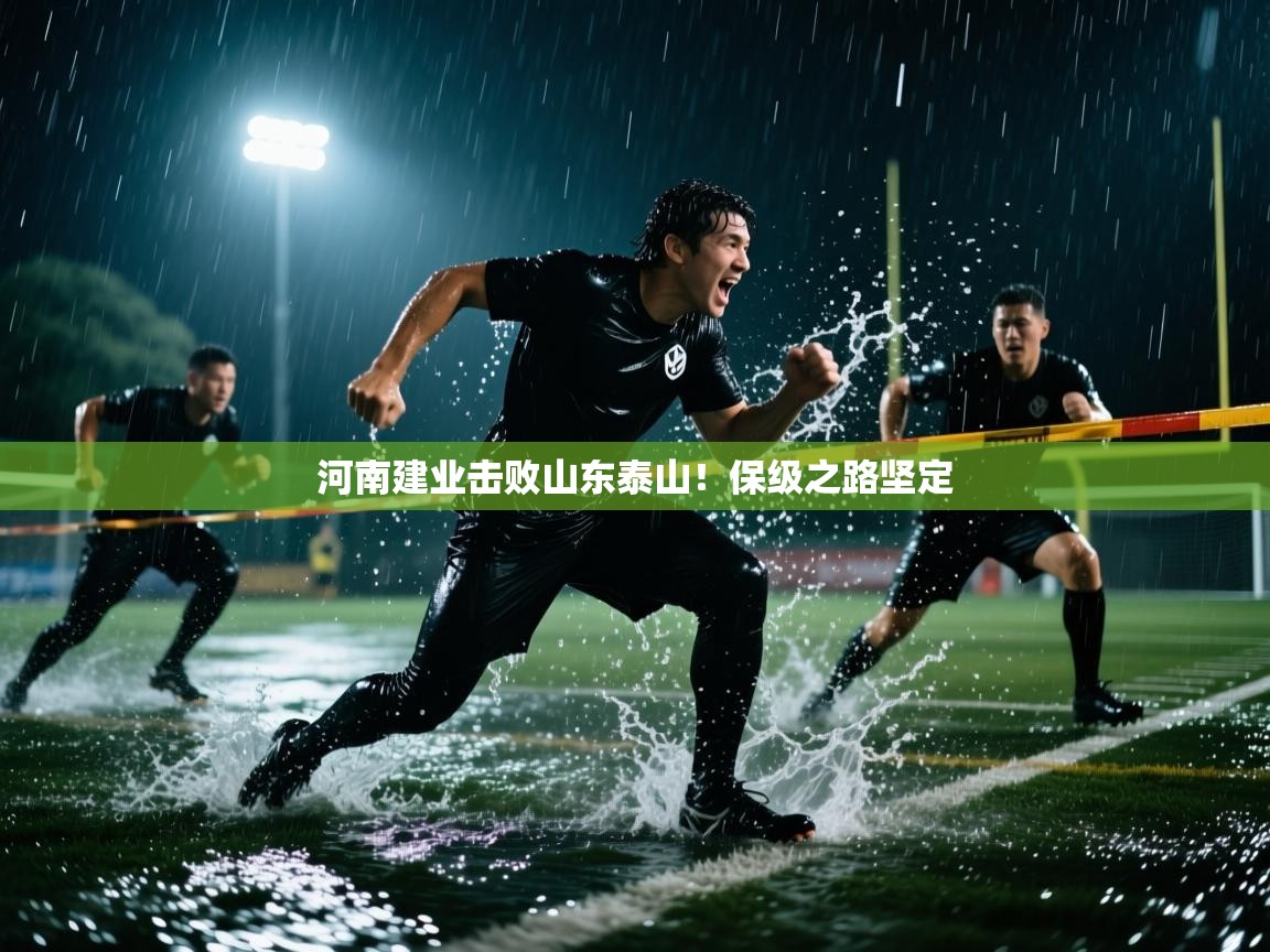 河南建业击败山东泰山！保级之路坚定