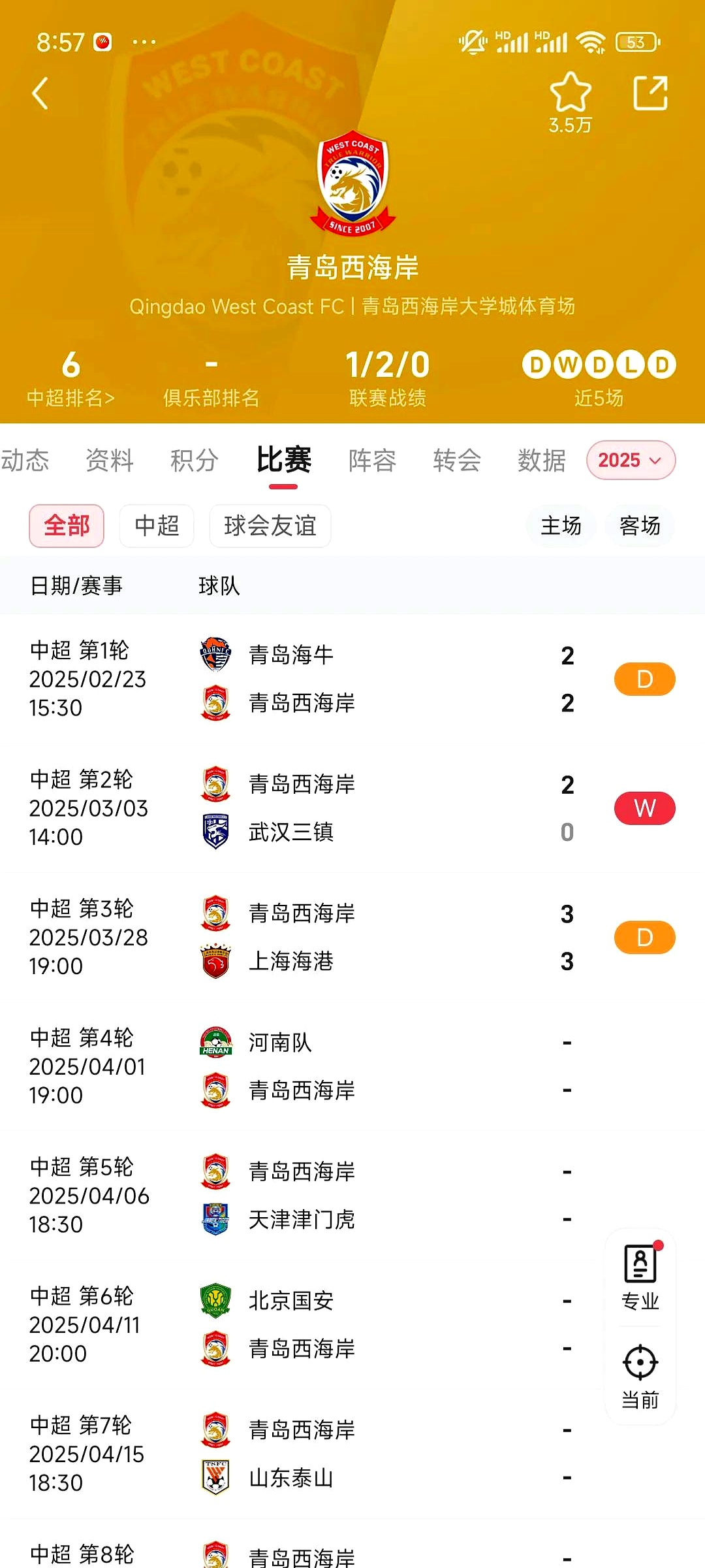 九游体育官方入口-青岛中能被逆转，积分榜下滑