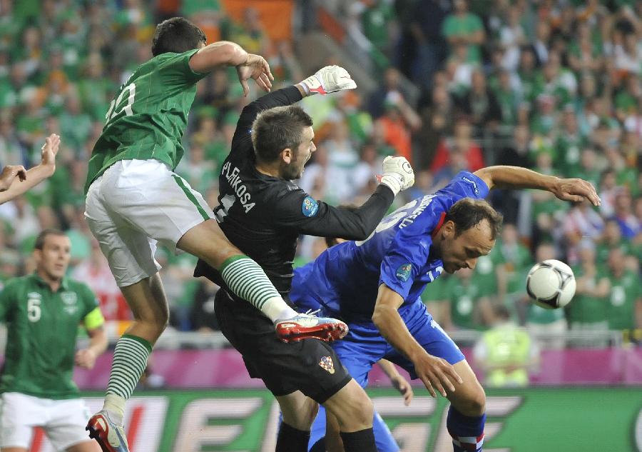 克罗地亚客场惨败，爱尔兰联赛也无力